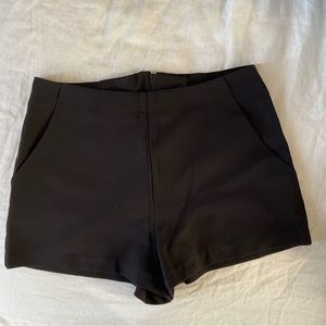 ASOS petite high waisted shorts